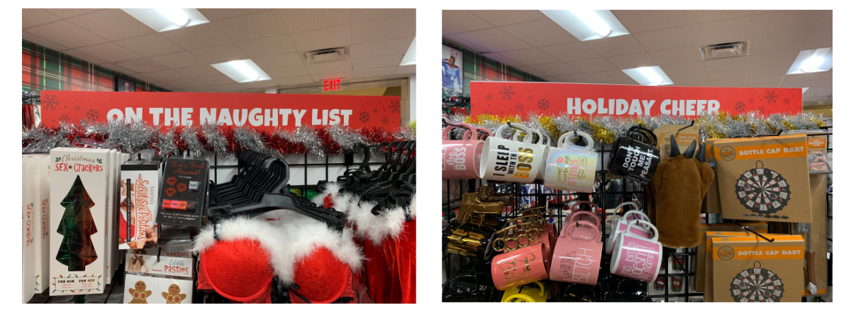 SPENCER GIFTS — Store Signage