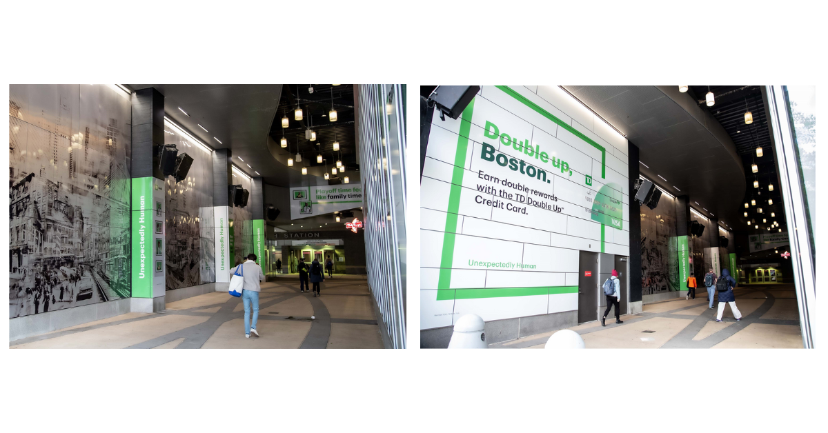 TD Garden Signage — Store Signage