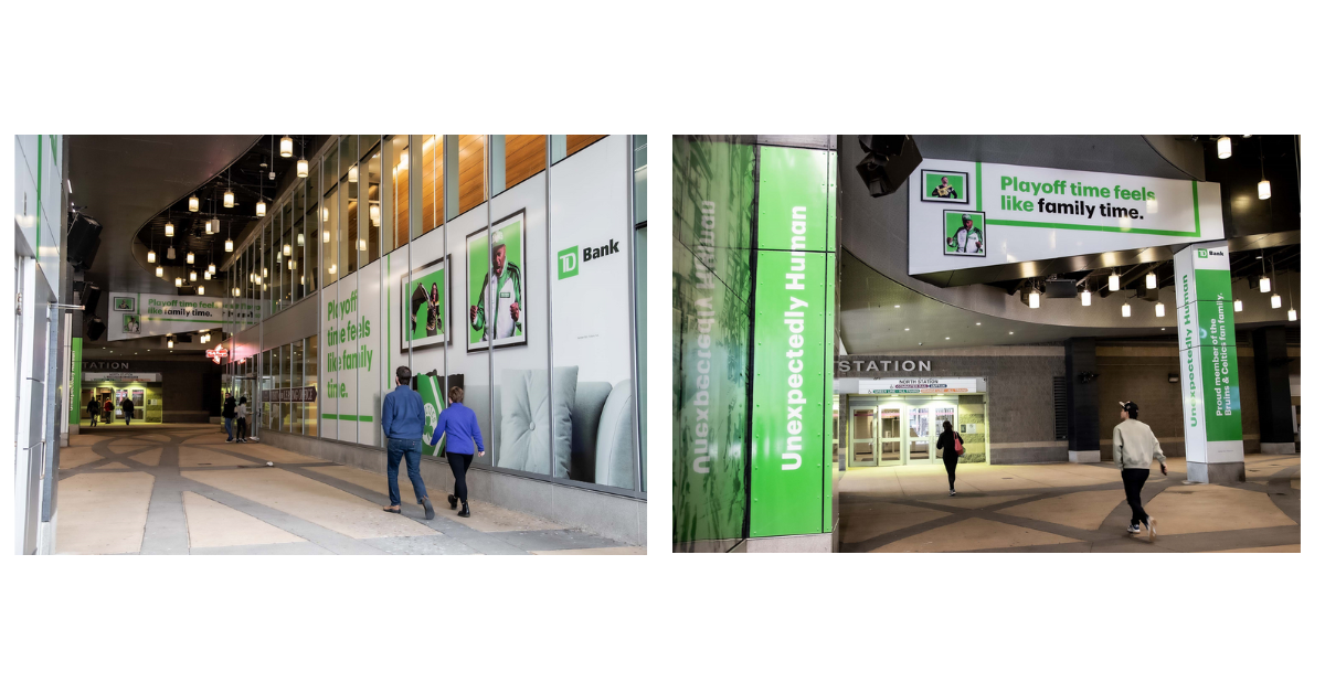 TD Garden Signage — Store Signage