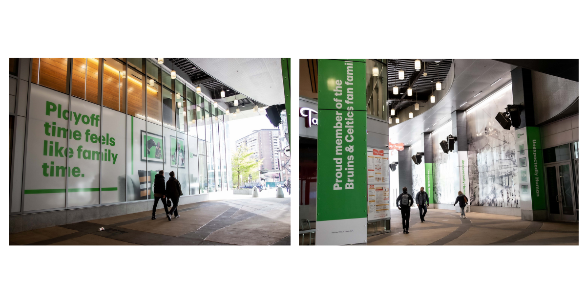 TD Garden Signage — Store Signage
