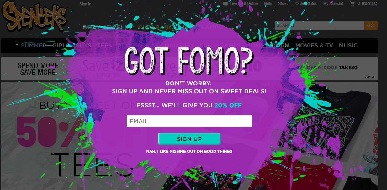 Email Signup & Exit Popup — Website Copy