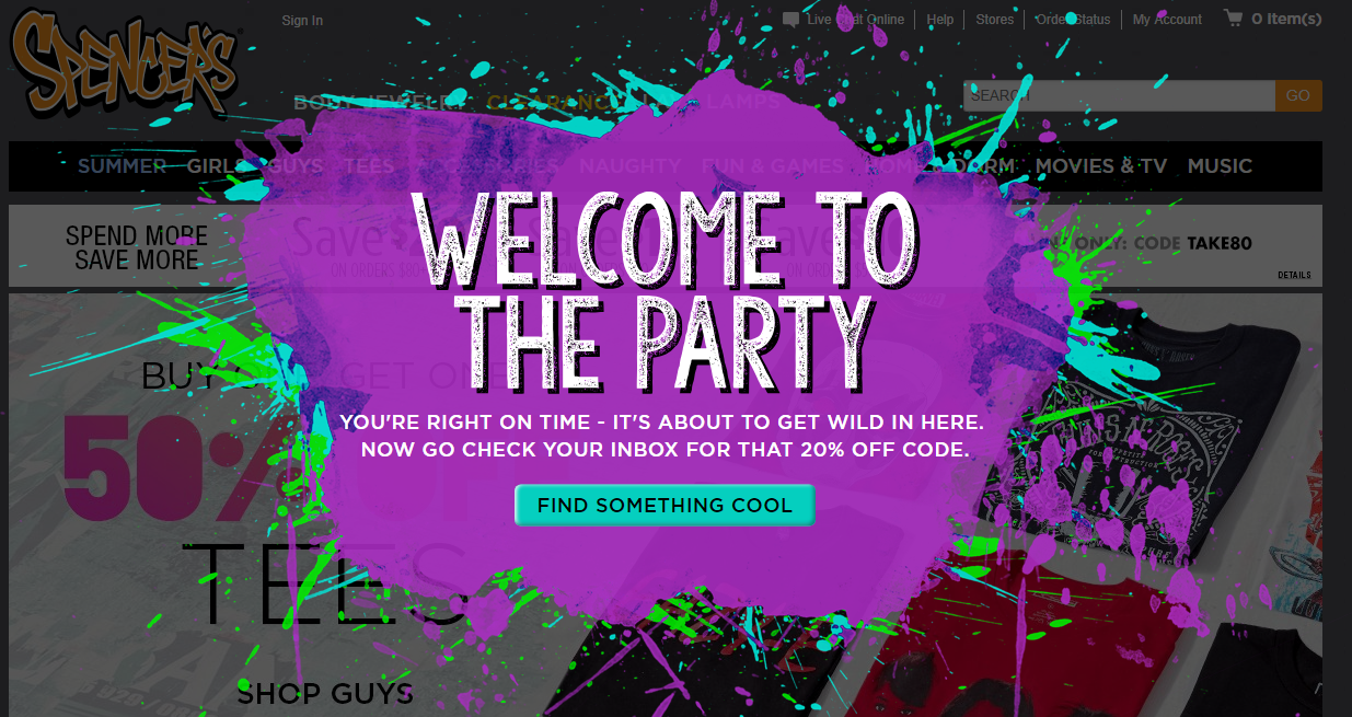 Email Signup & Exit Popup — Website Copy